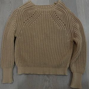 Tan knit sweater | Women’s small
